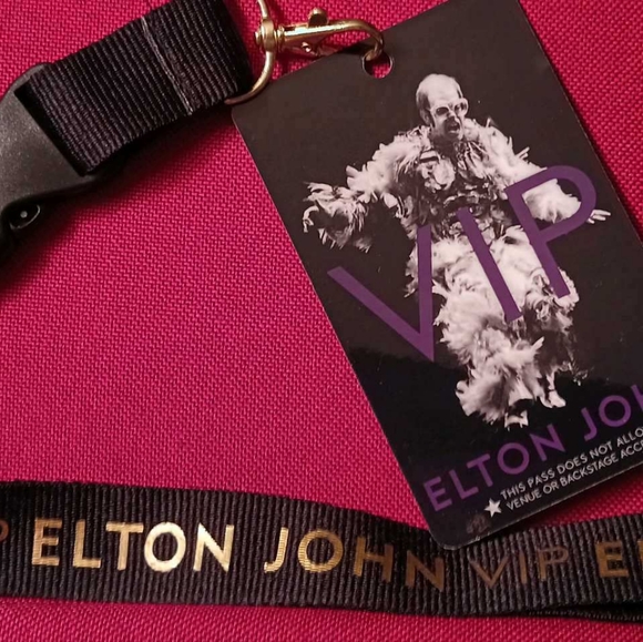 Elton John COMPLETE AUTH VIP SWAG BAG - Picture 13 of 14
